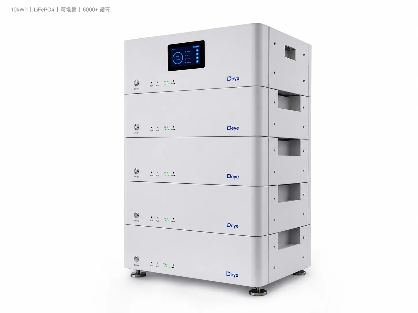 10kWh Rack-mounted LiFePO4 Battery