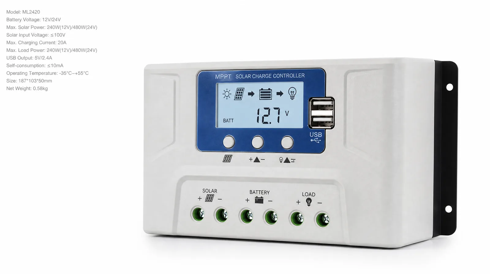MPPT Solar Charge Controller