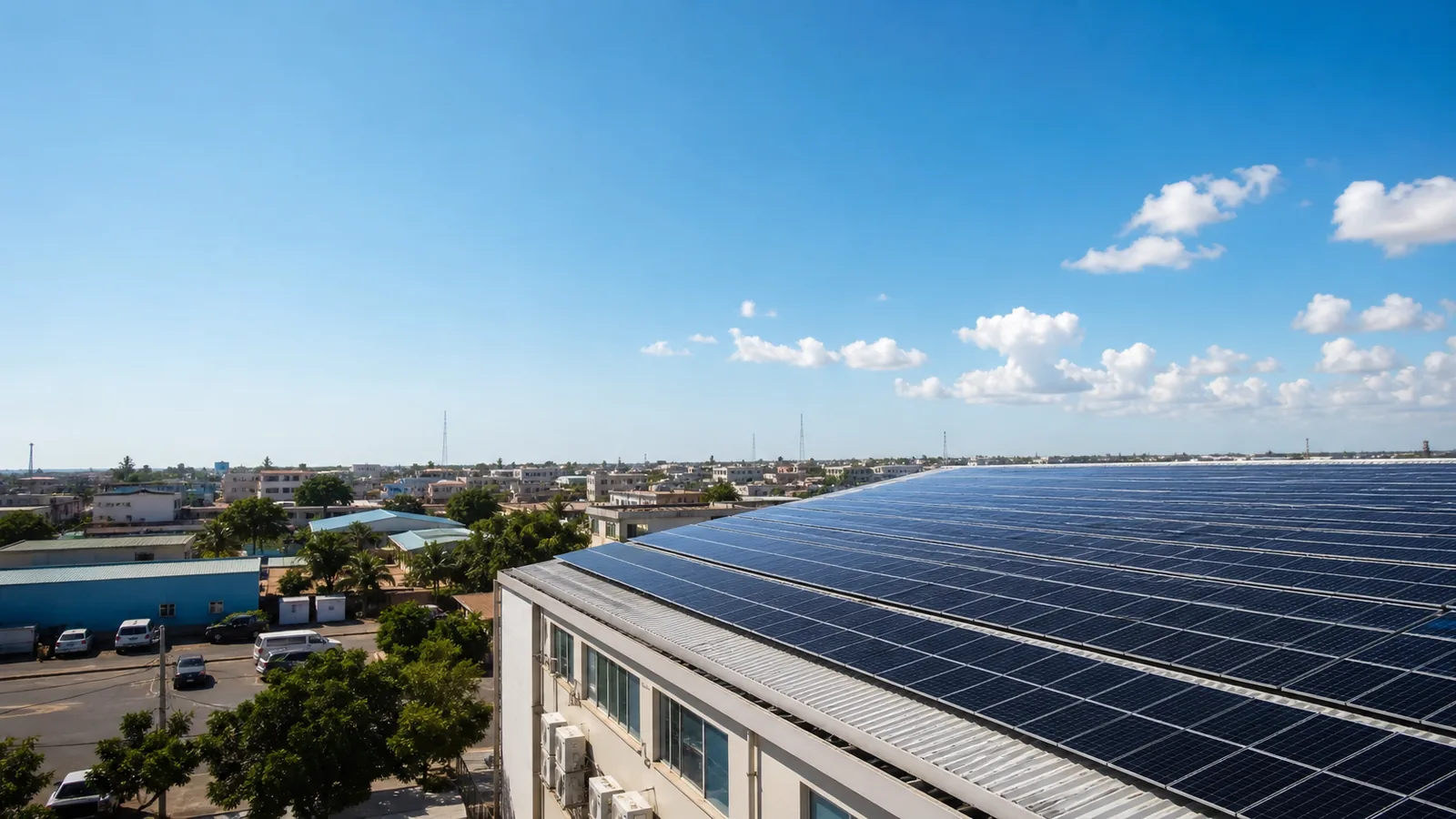 60kW Commercial Solar Project Lagos Nigeria